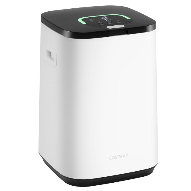 Costway Ζεστατήρας Λευκός Πετσετών 23L με Ένδειξη Φωτισμού και Χρονοδιακόπτη Θέρμανσης 47 x 32 x 32 cm ES10604DE-WH