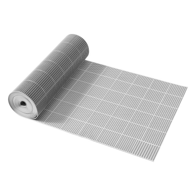 VEVOR Αντιολισθητικό Ταπέτο Αποστράγγισης PVC 90x1500cm, Γκρι YTSPSDYTS3500DIMI001V0