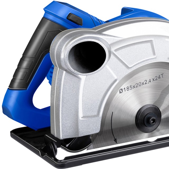 KINZO Κυκλικό Πριόνι με Παράλληλο Οδηγό 230V, 1200W – Ιδανικό για Ακριβείς Κοπές σε Επενδυμένα Φύλλα 02838824