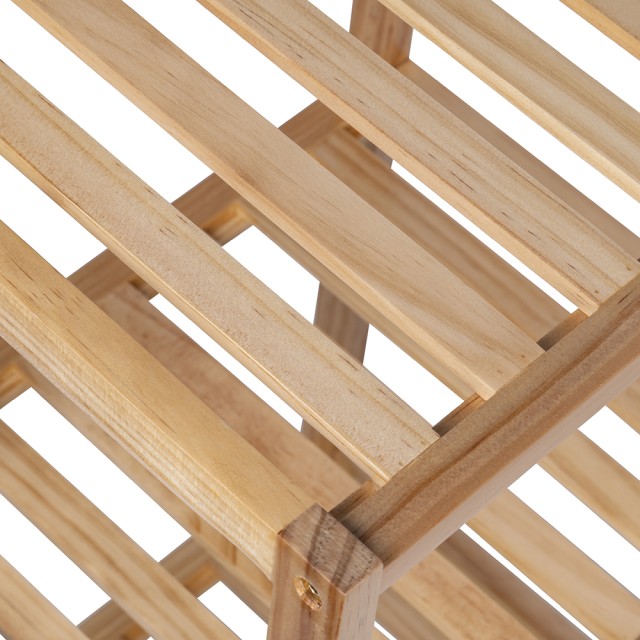 Galileo Κινητή μονάδα μπάνιου 3 ραφιών από ξύλο Πεύκου 35x30x70 εκ Sordine 5917171