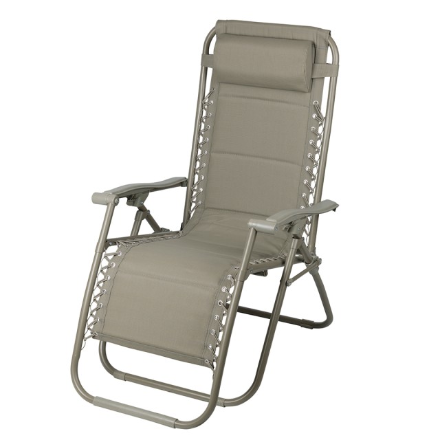 Galileo Πράσινη πολυθρόνα υπερ-άνεσης με επενδεδυμένο κάθισμα, ανθρακοχάλυβα σκελετό, ανακλινόμενη και πτυσσόμενη Rio Plus Est 5919731