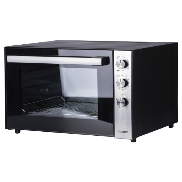 Kooper Ηλεκτρικός φούρνος XXL 70 L διπλό γυαλί 2500 W μαύρο Kooper 5913693