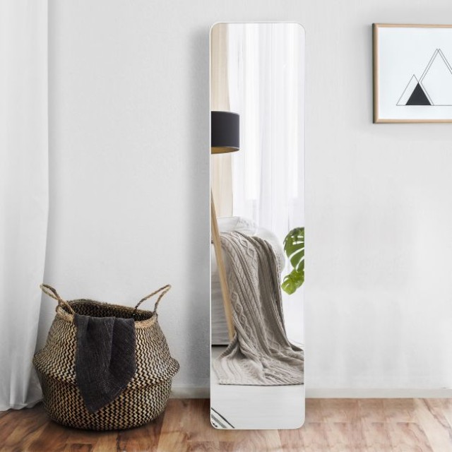 Ολόσωμος Καθρέφτης Επιδαπέδιος 160 x 37 cm COSTWAY HW66089WH