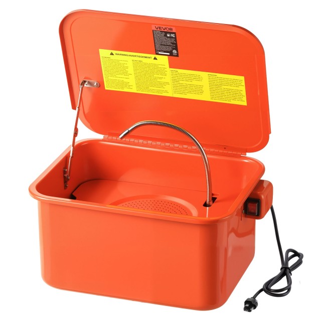 VEVOR Φορητή Συσκευή Καθαρισμού Αυτοκινητιστικών Εξαρτημάτων, 19L Δεξαμενή, 13L Χωρητικότητα Διαλύματος, Με Ηλεκτρική Αντλία, Μέγιστη Απόδοση 1.5L/λεπτό QCLJQXT5GALB7DRNT001V2