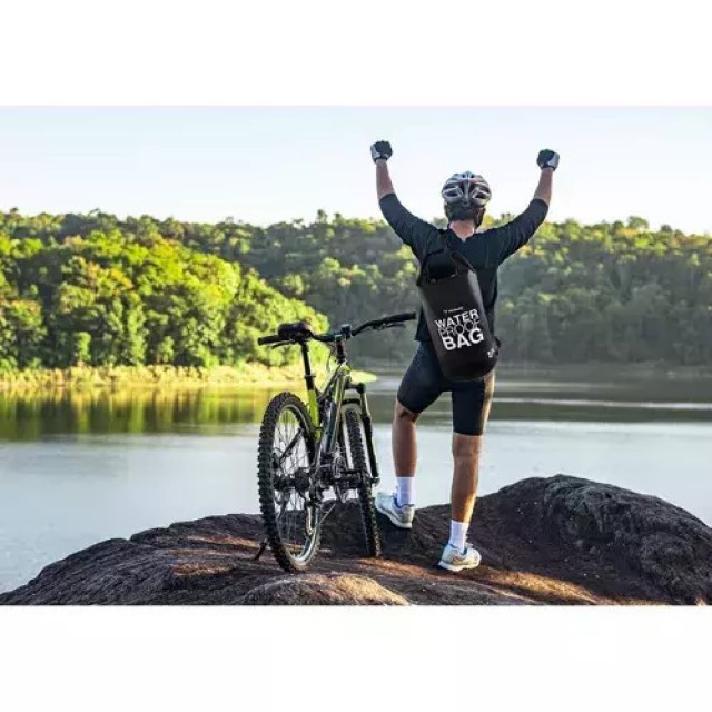 Αδιάβροχη Τσάντα PVC 20lt 49 x 58 cm – Μαύρο 23566 Trizand