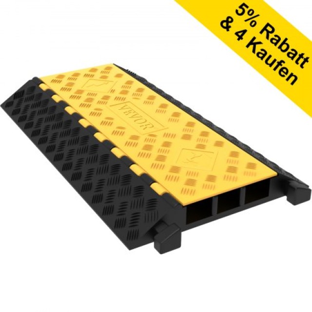 VEVOR Προστατευτικό Καλωδίων 3 Καναλιών  GXB900X580X75-3PCV0