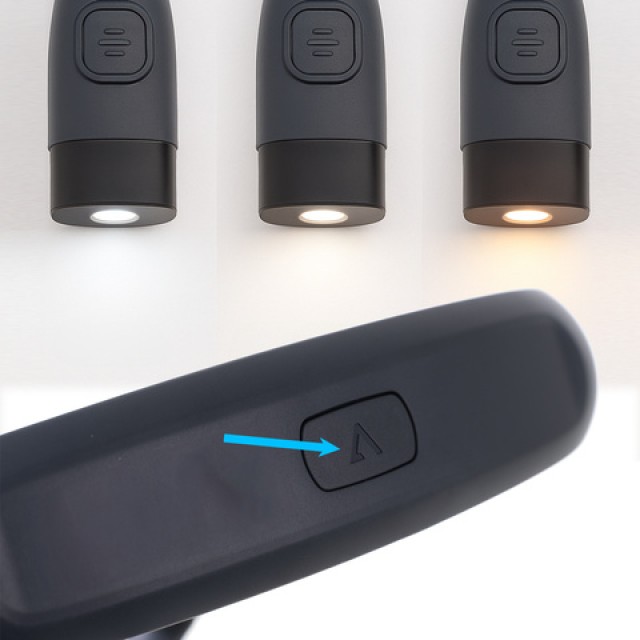 Izoxis Φωτιστικό Λαιμού Αναγνωστικό Νύχτας LED USB-C Επαναφορτιζόμενο 25675