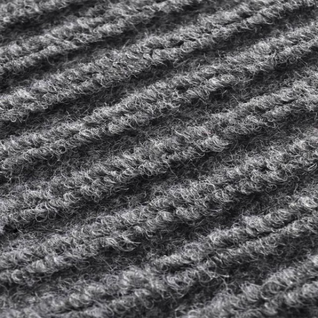 vidaXL Πατάκι Εισόδου Γκρι 90 x 120 εκ. από PVC 241275