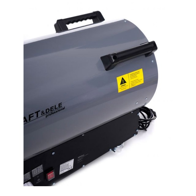 Επαγγελματικό Αερόθερμο Υγραερίου 100 kW Kraft&Dele KD-11707