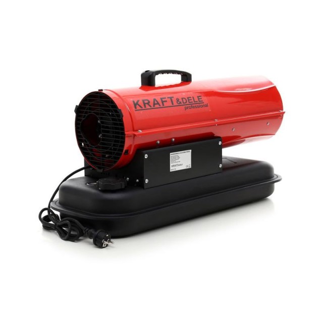 Επαγγελματικό Αερόθερμο Πετρελαίου 25 kW Kraft&Dele KD-11710