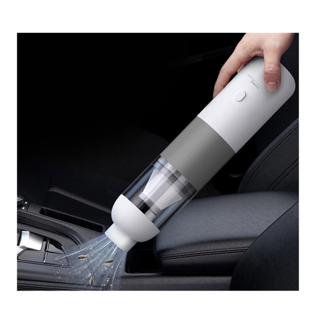 Επαναφορτιζόμενο Σκουπάκι Αυτοκινήτου 12V Remax XC-1-White