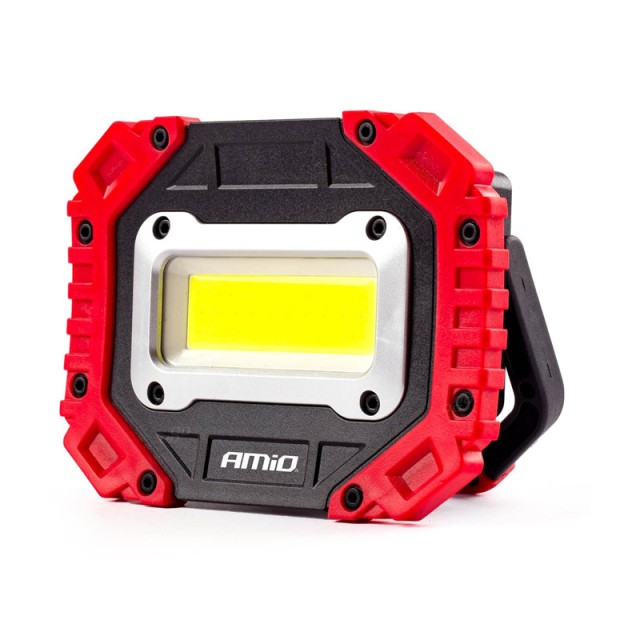 Επαναφορτιζόμενος Προβολέας Εργασίας με Επιτραπέζια Βάση Στήριξης LED WT14 AMiO 02824