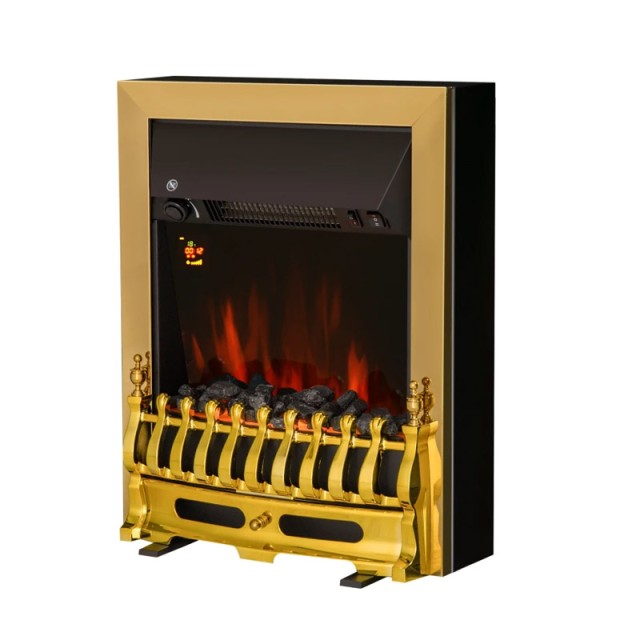 Επιδαπέδιο Ηλεκτρικό Τζάκι με Εφέ Φλόγας 2000 W 48.2 x 18.5 x 59.2 cm HOMCOM 820-043