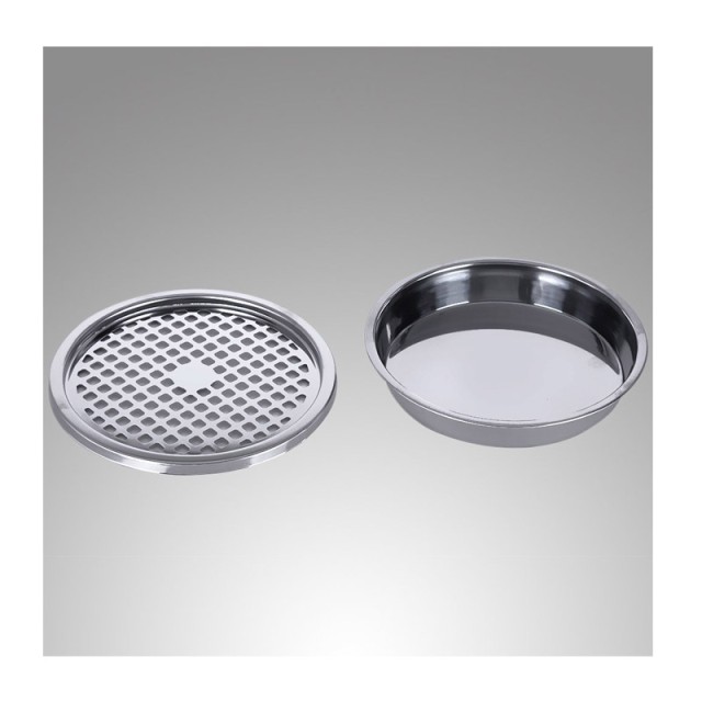 Επιδαπέδιο Σταχτοδοχείο από Ανοξείδωτο Ατσάλι με Κάδο Απορριμμάτων Songmics LTB17C