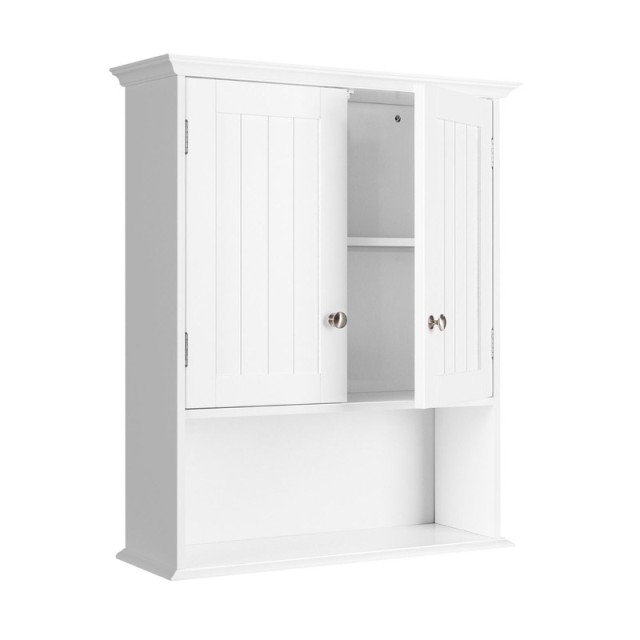 Επιτοίχιο Ντουλάπι Μπάνιου 60 x 20 x 70.5 cm Costway HW66689WH