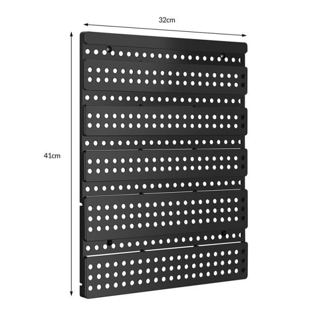 Επιτοίχιο Σύστημα Αποθήκευσης Εργαλείων 16 τμχ Bakaji 02839533