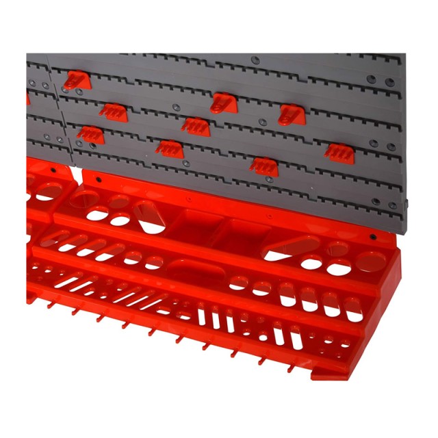 Επιτοίχιο Σύστημα Αποθήκευσης Εργαλείων 54 τμχ DURHAND B40-023