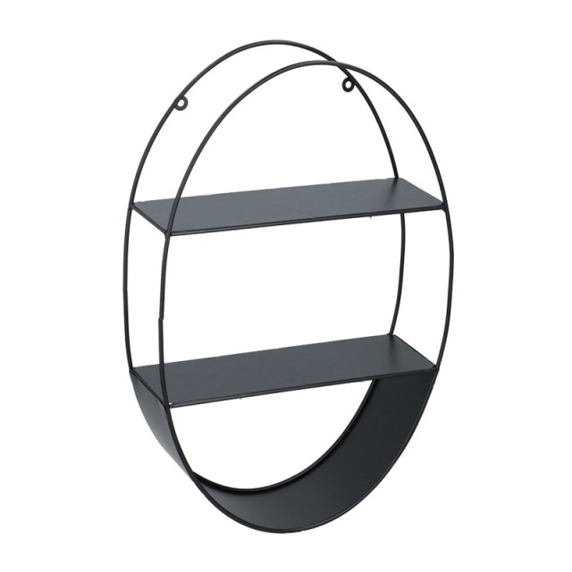 Επιτοίχια Μεταλλική Οβάλ Ραφιέρα 29 x 45.3 x 10 cm Arti Casa 10245