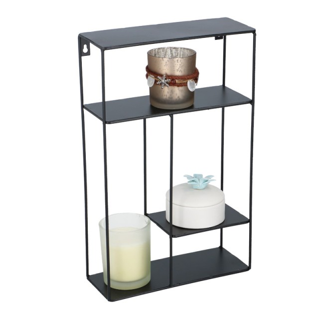 Επιτοίχια Μεταλλική Ορθογώνια Ραφιέρα 40 x 25.3 x 10 cm Arti Casa 10244