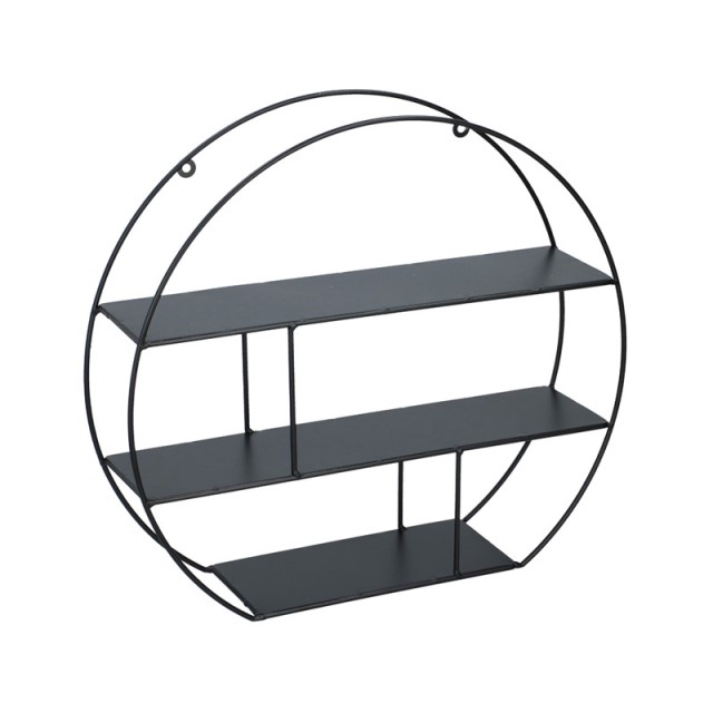 Επιτοίχια Μεταλλική Στρόγγυλη Ραφιέρα  39 x 35.5 x 10 cm Arti Casa 10246