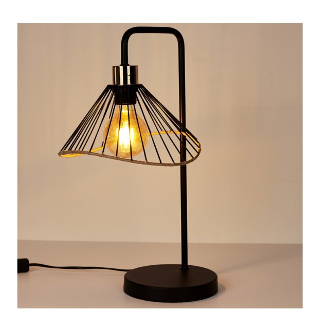 Επιτραπέζιο Μεταλλικό Φωτιστικό 47 cm E27 40 W Home Deco Factory LA0018