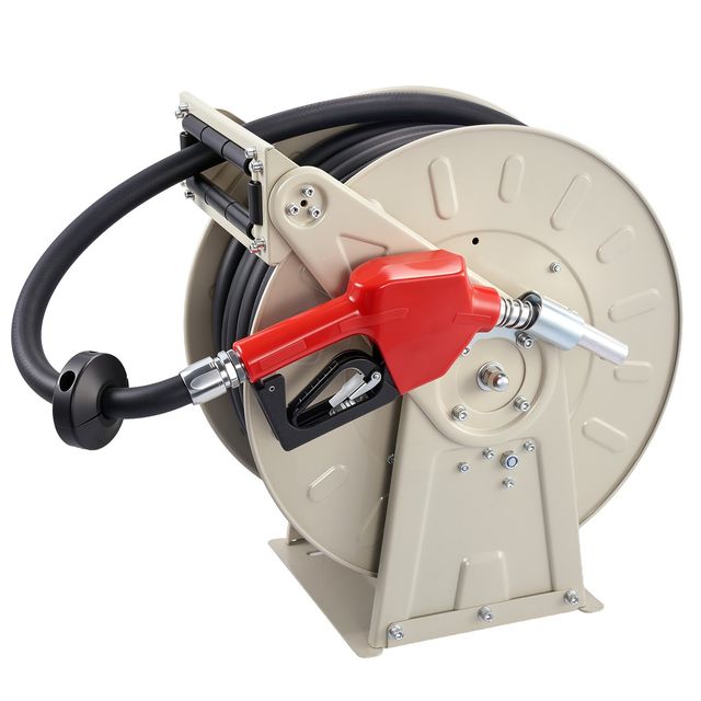 VEVOR Ανέμη καυσίμου με λάστιχο 19,05 x 19.800 mm, ελατηριωτή, περιστρεφόμενη, 300 PSI, για πετρέλαιο και κηροζίνη CYRGJPDDK66FL8QKV001V0