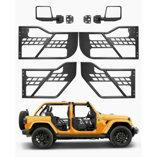VEVOR Τετράθυρες Σωληνωτές Πόρτες για Jeep Wrangler JL 2018-2024 JPCGM4M1824JEOK0NV0