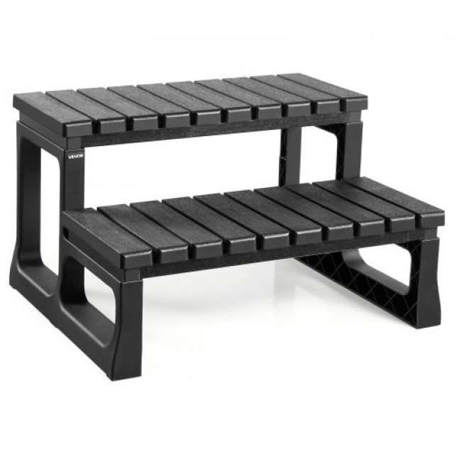 VEVOR Διπλόμαρκος Βαρέως Τύπου για Υπαίθρια Σπα, 599.5mm, 145.2kg, Πολλαπλών Χρήσεων, Μαύρο 2JTJBDCWGNWFB79O5001V0