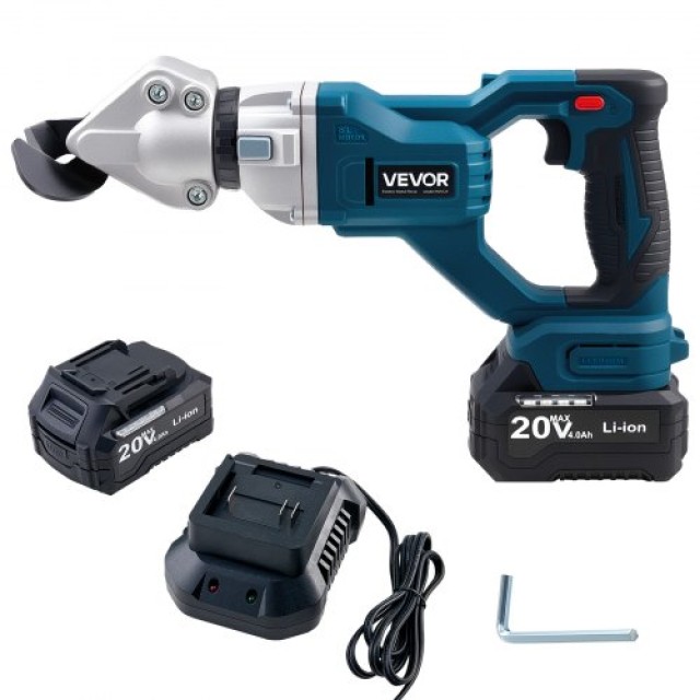 VEVOR Ασύρματο Ψαλίδι Μετάλλου με Περιστρεφόμενη Κεφαλή 360 Μοιρών WSJSJQJJSDDCR00F3001V2