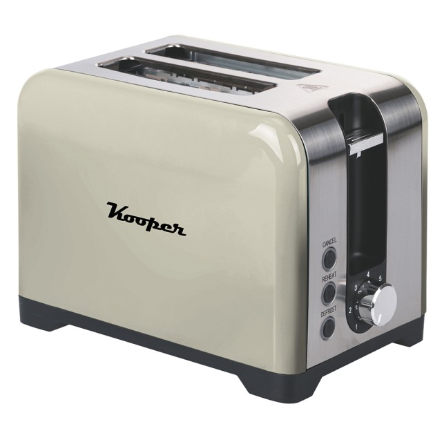 Kooper Vintage φρυγανιέρα 2 ανοιγμάτων 780930W σε ιβουάρ Kooper 5919220