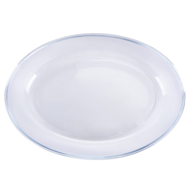 Galileo Σετ 2 οβάλ πυρίμαχες γυάλινες φόρμες από βοριοπυριτικό γυαλί SChef 5920172