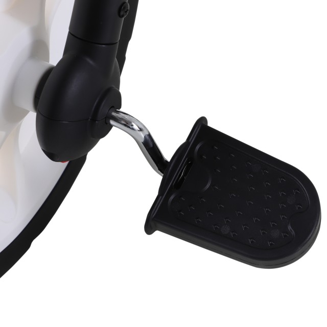 HOMCOM Παιδικό Ποδήλατο Ισορροπίας 2-5 Ετών, Ρυθμιζόμενη Σέλα, Βοηθητικές Ρόδες, 34cm - 38cm, Μαύρο 370-091BK