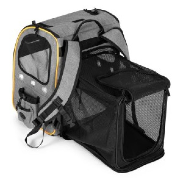 Petsi Μεταφερόμενο Αναδιπλούμενο Σακίδιο Μεγάλης Αντοχής για Γάτες και Σκύλους TR-1001