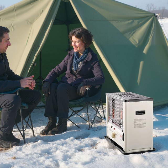 VEVOR Φορητός Θερμαντήρας Kerosene 10,000 BTU, Εσωτερικού & Εξωτερικού Χώρου, 625 x 307 x 470 mm JYFSSMYQNQ10CYMNE001V0