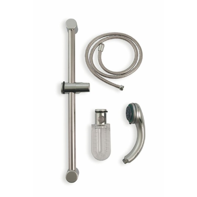 Galileo Σετ ντους σατινέ με εύκαμπτο τηλέφωνο και βέργα 2120836