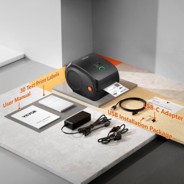 Εκτυπωτής Ετικετών VEVOR 4x6 300DPI USB/Bluetooth για Amazon eBay Etsy UPS BQDYJYTSYCLYO04UGV2