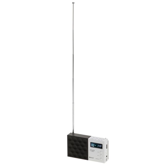 Adler Ψηφιακό Ραδιόφωνο FM με Bluetooth 5.0, USB/SD και Οθόνη LCD AD-1908