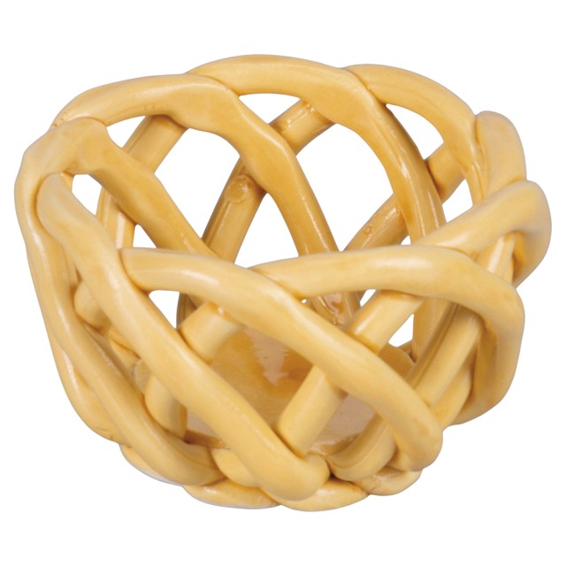 Villa DEste  Σετ 4 τμχ Πολυχρηστικό καλάθι από κεραμικό σε απόχρωση άμμου 4 Toni 5921344