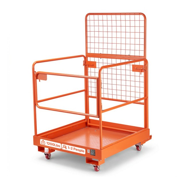 VEVOR Κλωβός Ασφαλείας Περονοφόρου 920 x 1045 mm με 4 Τροχούς, Αντοχή 544,31 kg CCZRAQLYBB36UWR58001V0