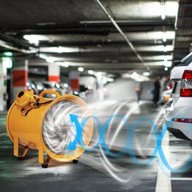 VEVOR Φορητός Εξαεριστήρας 304.8mm με Καλώδιο 3m Βιομηχανικός  FBGSZ550W12INQAWHV2