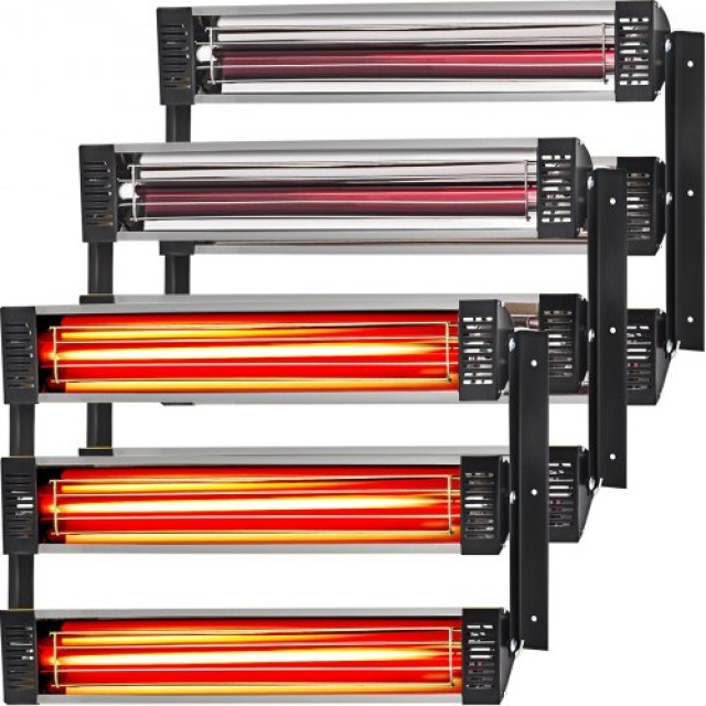 VEVOR 3x Λάμπα Υπέρυθρης Θέρμανσης 3kW  3G3000WKQD0000001V2