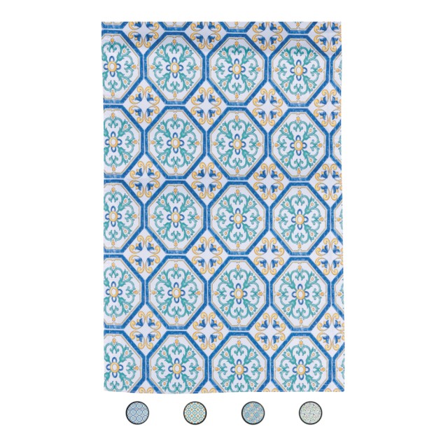 Galileo Runner 33x178 cm αδιάβροχος με σχέδιο μεσογειακό Posillipo Sibilla 5914345 Τυχαία Επιλογή Χρωμάτων