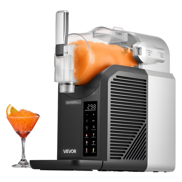 VEVOR Μηχανή Slushie 2L Χωρίς Πάγο, με 6 Προγράμματα και Αυτοκαθαρισμό MNXRJ12LDGLE3AAQT001V2