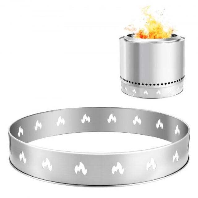 VEVOR Βάση για Σόλο Σόμπα Bonfire 68.6 cm Αντικαπνιστικό Τζάκι HKZJHX27INCHDIQ70001V0