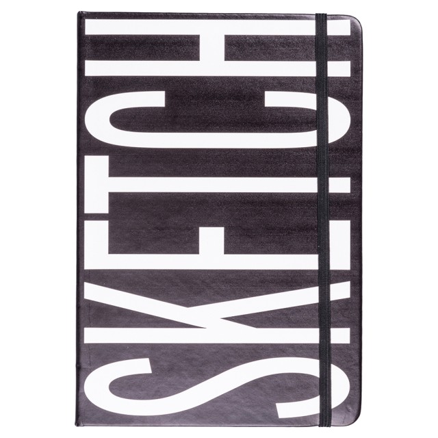 Villa dEste Home Taccuino Με Σκληρό Εξώφυλλο Με Γραμμωτές Σελίδες Μαύρο - Bigismore 2188382