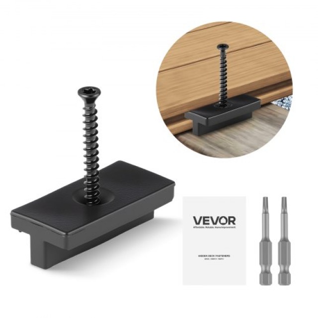VEVOR Συνδετήρες για Συνθετικές Σανίδες (500 τεμ.) YBSJGJ500PCS2B8HF001V0