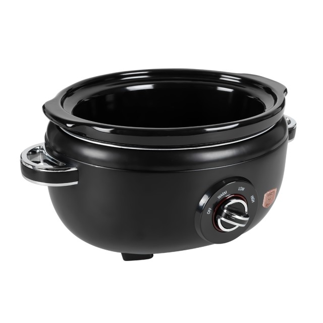 Berlinger Haus Ψηφιακή Κατσαρόλα Slow Cooker 3.5 Lt 200W με Γυάλινο Καπάκι, Black Rose Collection BH-9669