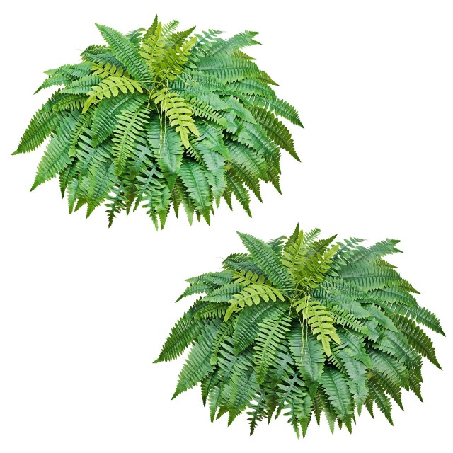 VEVOR Τεχνητή Φτέρη Boston 1219 mm με 67 Φύλλα, Σετ 2 Τεμαχίων PZSRZJLZW2JZ14ABD001V0