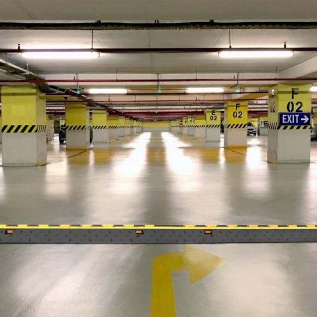 VEVOR - Σετ 4 Προστατευτικά Καλωδίων 2 Καναλιών, Αντοχή 30 τόνων  GXB4TZ1000X250X50V0