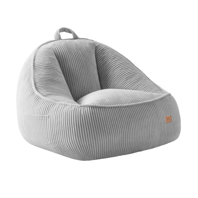 Mark Adler Πολυθρόνα-Πουφ με Πλάτη Γκρι Comfy 4.0  5900415031468